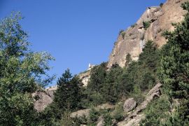 Paysage Mont-Dauphin depuis les gorges