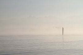 Lac Léman - la Dent d'Oche